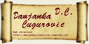 Damjanka Čugurović vizit kartica